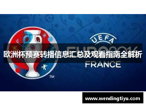欧洲杯预赛转播信息汇总及观看指南全解析